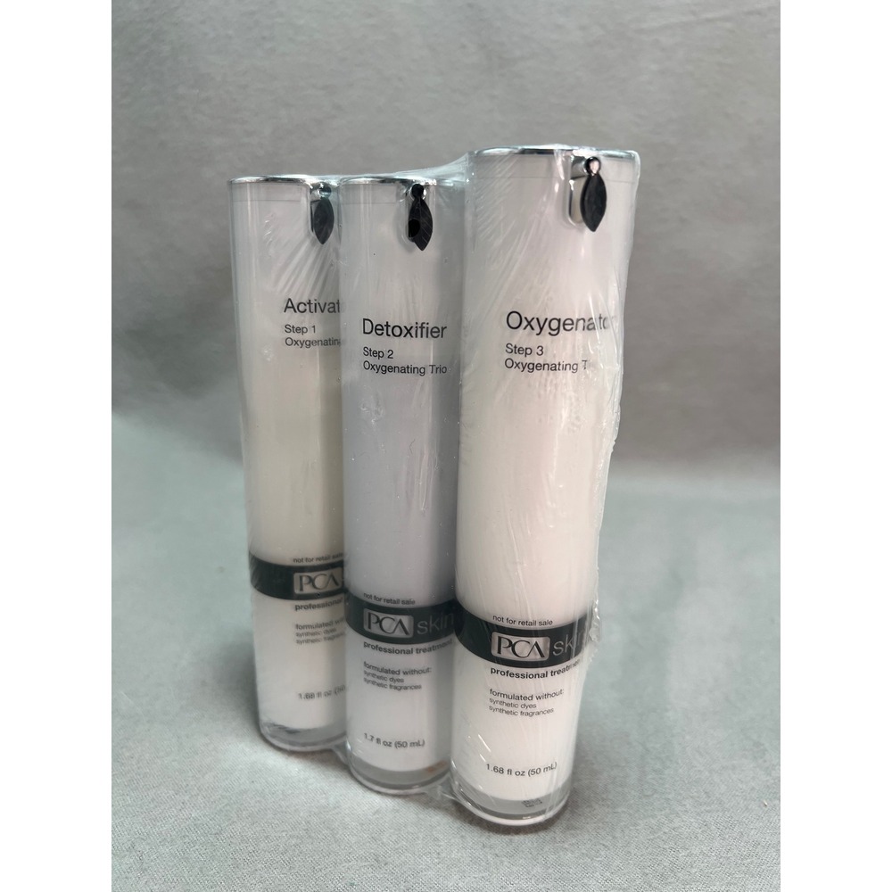 PCA Skin Oxygenating Trio 3 Step Set Professional Treatment Skincare
